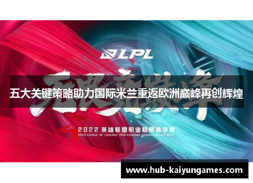 五大关键策略助力国际米兰重返欧洲巅峰再创辉煌